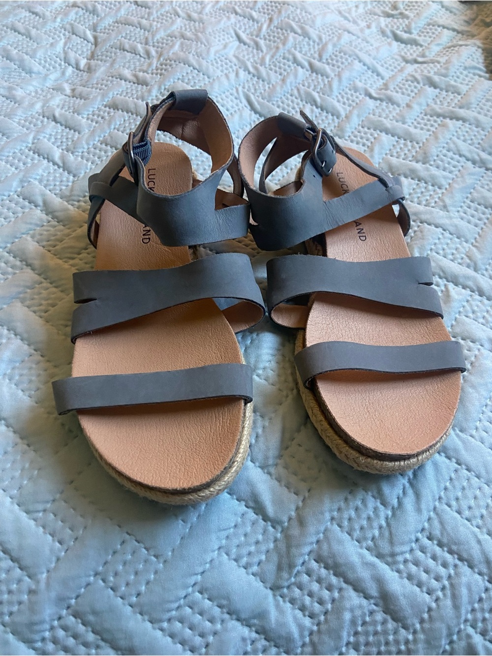 Lucky Brand Blue Sandals